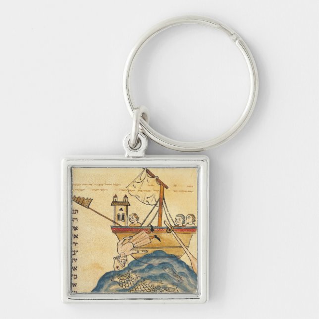 Jonah Eaten by the Whale Key Ring (Front)