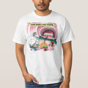 Jonah Pinocchio Whale Biblical Tee Shirt