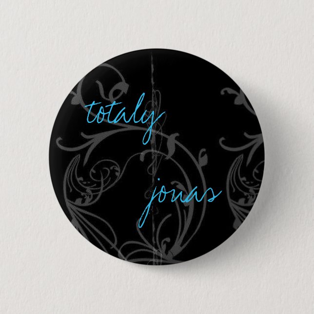 jonas 6 cm round badge (Front)