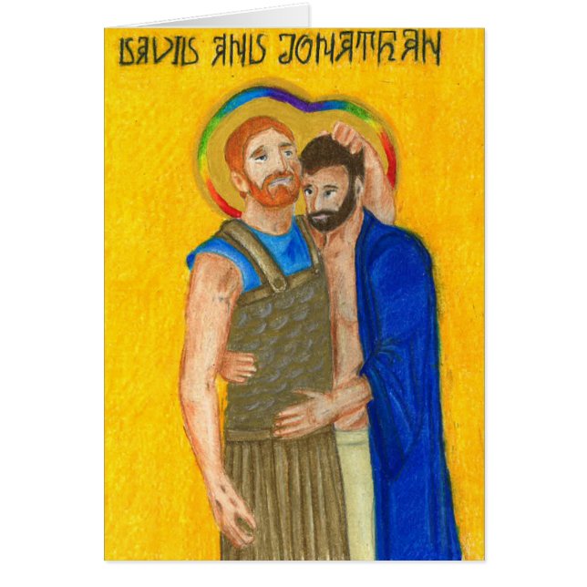 Jonathan and David Occasion Card (Front)