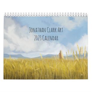 Jonathan Clark Art 2023 Calendar 