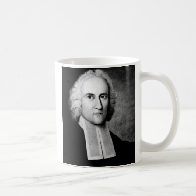 Jonathan Edwards Coffee Cup, "Grace is but glor... Mug (Right)