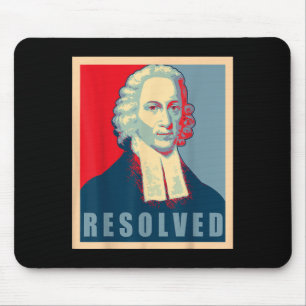 Jonathan Edwards Resolved Calvinist Reformed  Mouse Pad