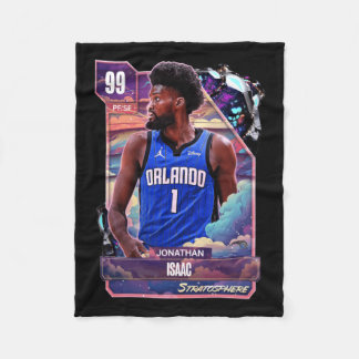 Jonathan Isaac 99 Dark Card Hd  Fleece Blanket