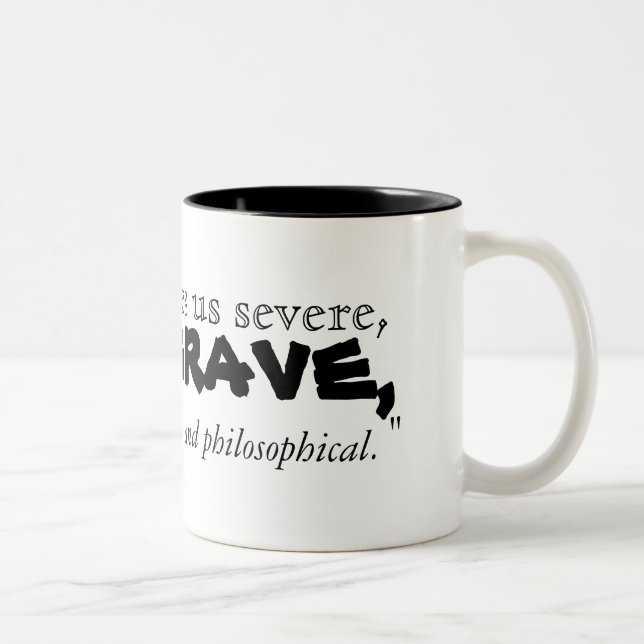 Jonathan Swift's Quote about Coffee - Mug (Right)