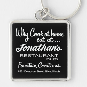 Jonathan's Restaurant, Niles, IL Key Ring