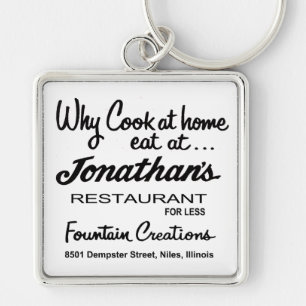 Jonathan's Restaurant, Niles, IL Key Ring