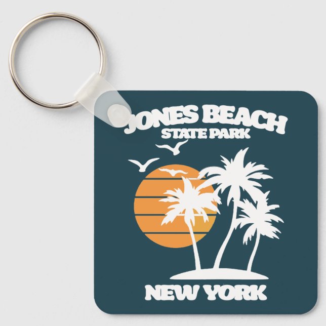 Jones Beach Long Island New York Key Ring (Front)