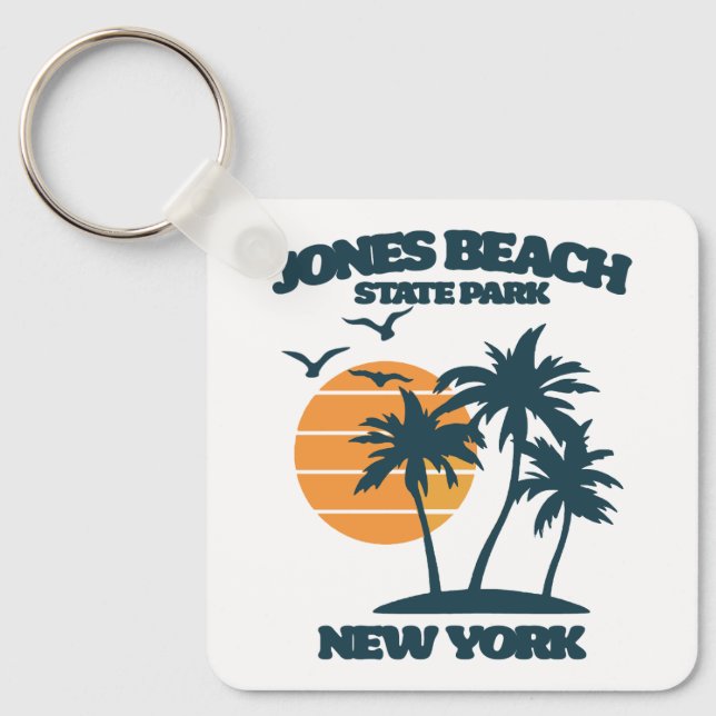 Jones Beach Long Island New York Key Ring (Front)