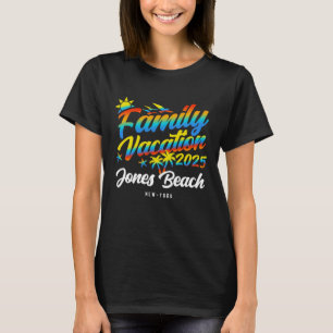 Jones Beach New York Family Matching Vacation Summ T-Shirt