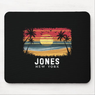 Jones Beach New York Surfboard Beach Mouse Pad