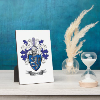 Jones Coat of Arms Plaque