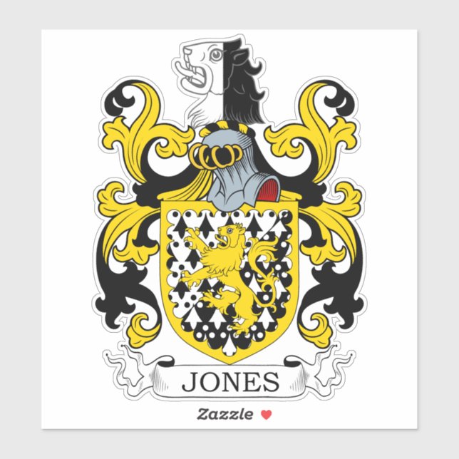 Jones Family Crest (Sheet)