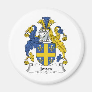 Jones Family Crest Magnet