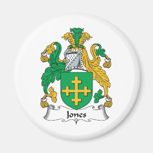 Jones Family Crest Magnet