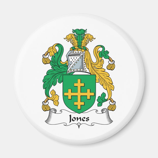 Jones Family Crest Magnet (Front)