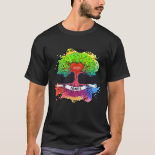 Jones Family Reunion 2025 Family Tree Men Women Bo T-Shirt