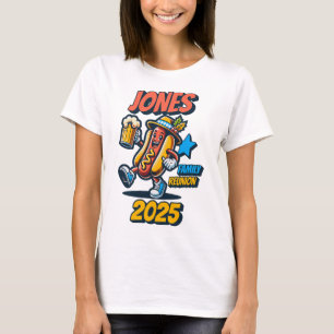 Jones Family Reunion 2025 Personalized Matching Su T-Shirt