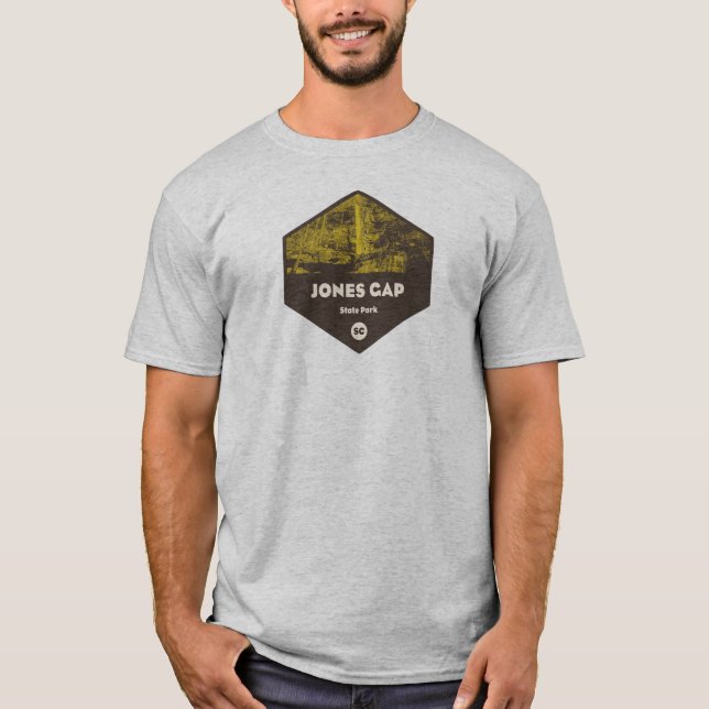 Jones Gap State Park South Carolina T-Shirt (Front)