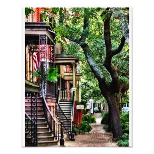 Jones Street, Savannah Photo Print
