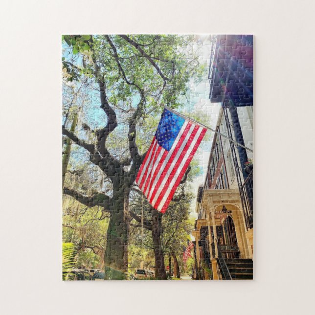 Jones Street Savannah Puzzle (Vertical)