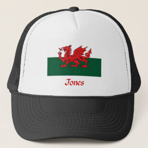 Jones Welsh Flag Trucker Hat