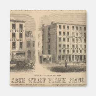 Jones, White and McCurdy's Dental Depots Magnet