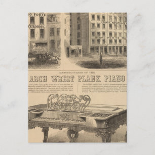 Jones, White and McCurdy's Dental Depots Postcard