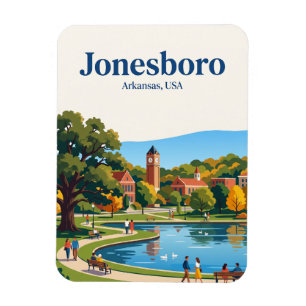 Jonesboro USA Magnet
