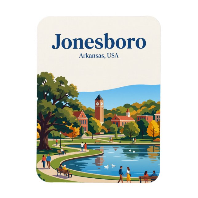 Jonesboro USA Magnet (Vertical)
