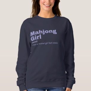 jong Girl - Mahjong Sweatshirt