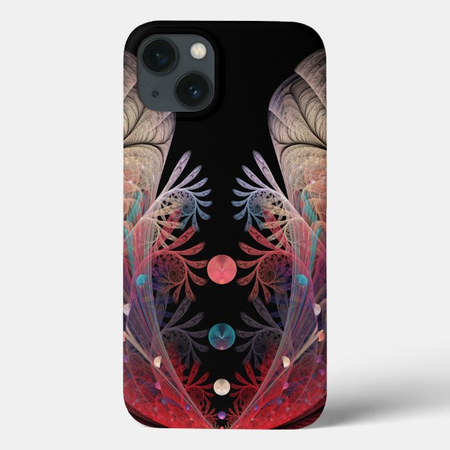 Jonglage Abstract Modern Fantasy Fractal Art Case-Mate iPhone Case (Back)