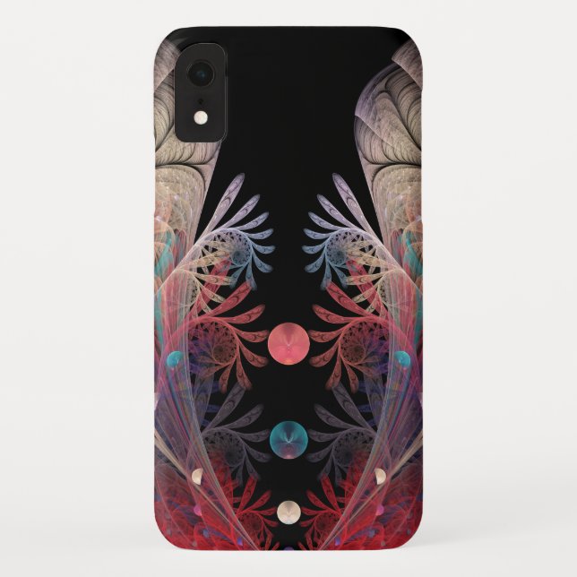 Jonglage Abstract Modern Fantasy Fractal Art Case-Mate iPhone Case (Back)
