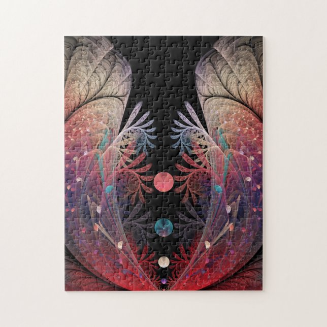 Jonglage Abstract Modern Fantasy Fractal Art Jigsaw Puzzle (Vertical)