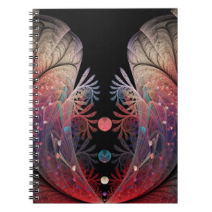 Jonglage Abstract Modern Fantasy Fractal Art Notebook