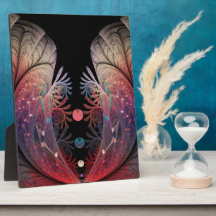 Jonglage Abstract Modern Fantasy Fractal Art Plaque