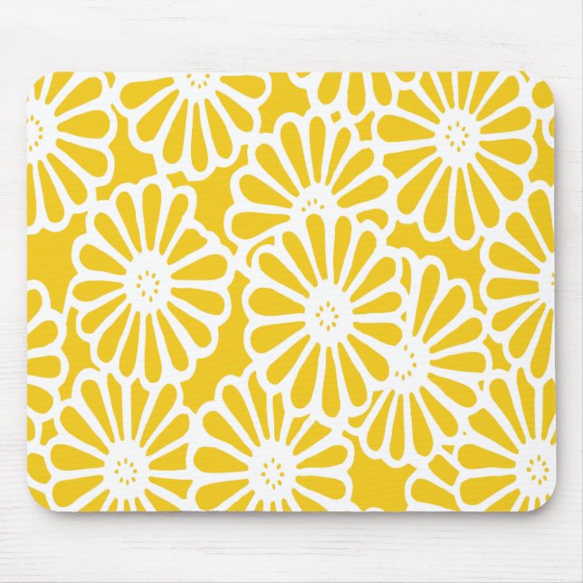 Jonquil Asian Moods Floral Mouse Pad (Front)