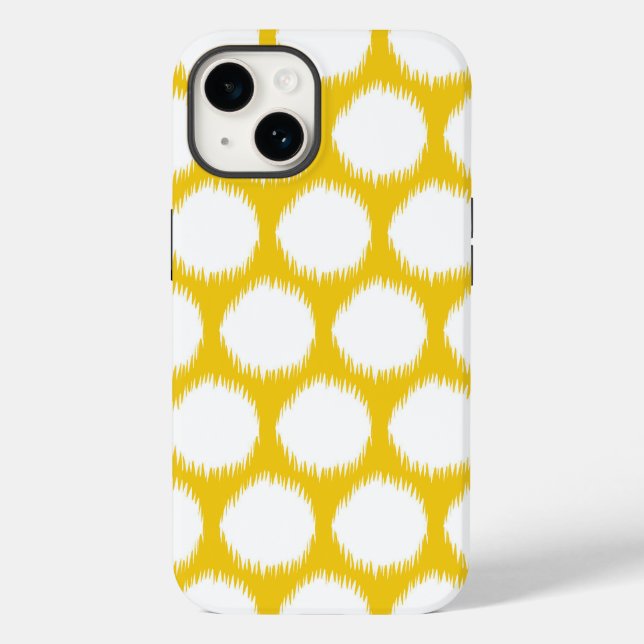 Jonquil Asian Moods Ikat Dots Case-Mate iPhone Case (Back)