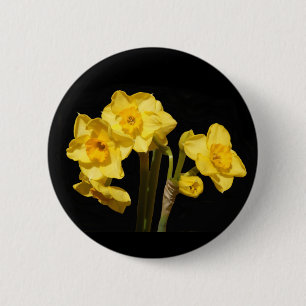 Jonquil Flowers Badge
