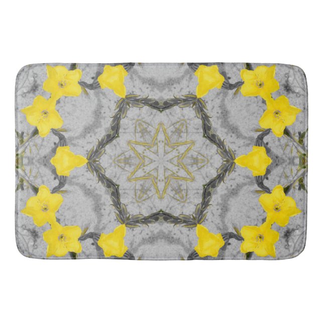 Jonquil Harmony Wheel  Bath Mat (Front)