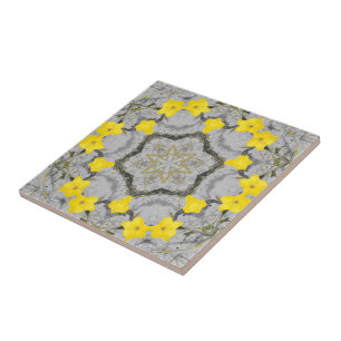 Jonquil Harmony Wheel Ceramic Tile