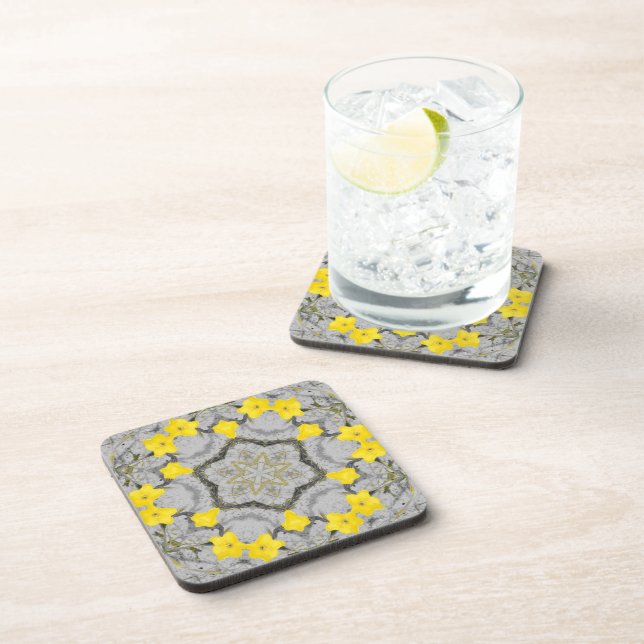 Jonquil Harmony Wheel  Coaster (Right Side)