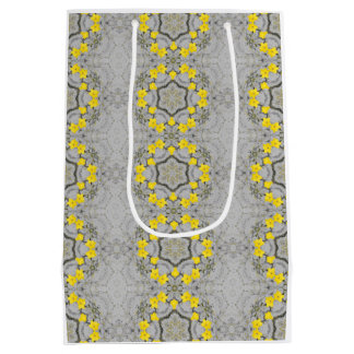 Jonquil Harmony Wheel  Medium Gift Bag