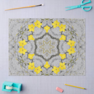 Jonquil Harmony Wheel Tissue Paper