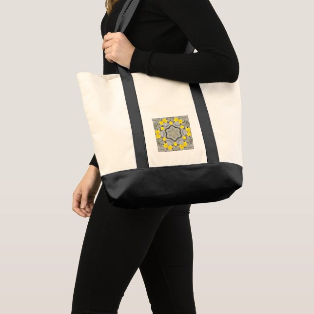 Jonquil Harmony Wheel  Tote Bag (Front (Product))