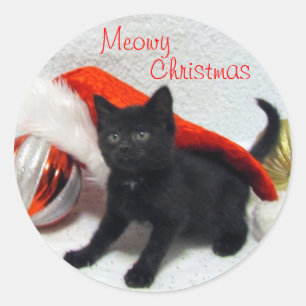 Joon's Christmas - Cat / Kitten Stickers