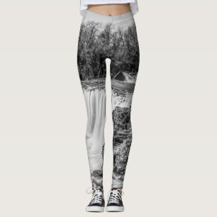 Joplin Grand Falls Overview Grayscale Leggings
