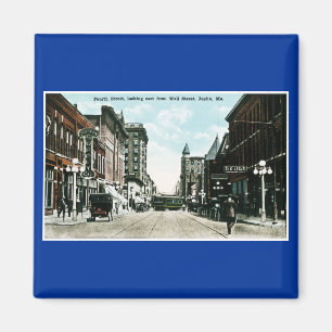 Joplin, Missouri Vintage Post Card Magnet
