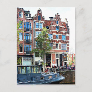 Jordaan Amsterdam Prinsengracht Corner Postcard