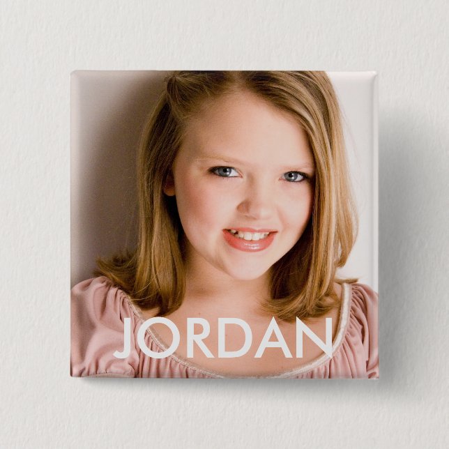 Jordan 15 Cm Square Badge (Front)